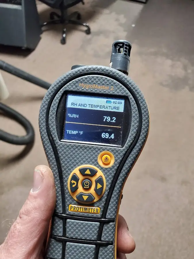 Moisture meter humidity assessment for Mold Remediation & Removal in Batesville